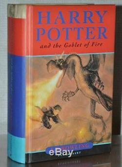 Official Signing 1st/1st Ed Harry Potter And The Goblet Of Fire J. K. Rowling