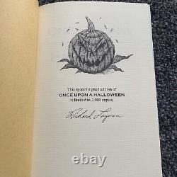 Once Upon a Halloween by Richard Laymon Signed 1st Edition (Hardback)