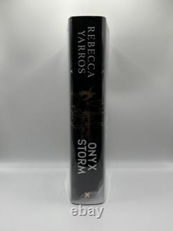 Onyx Storm by Rebecca Yarros 2025 SIGNED UK First Edition 1st Printing