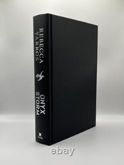 Onyx Storm by Rebecca Yarros 2025 SIGNED UK First Edition 1st Printing