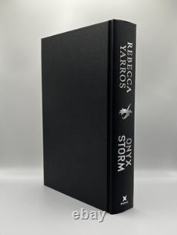 Onyx Storm by Rebecca Yarros 2025 SIGNED UK First Edition 1st Printing