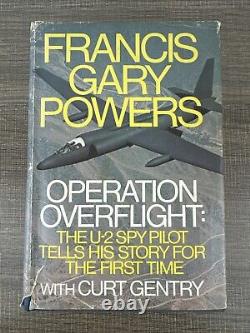 Operation Overflight, Francis Gary Powers 1970 Signed 1st Ed HC Book DJ