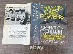 Operation Overflight, Francis Gary Powers 1970 Signed 1st Ed HC Book DJ