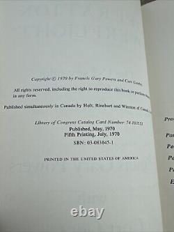 Operation Overflight, Francis Gary Powers 1970 Signed 1st Ed HC Book DJ