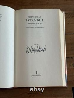 Orhan Pamuk Istanbul Signed 1st Edition Book