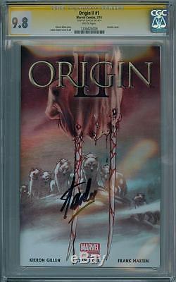 Origin II #1 Cgc 9.8 Signature Series Signed Stan Lee Wolverine Marvel Comics