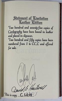 Orson Scott Card / Cardography SIGNED 1st Edition