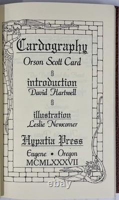 Orson Scott Card / Cardography SIGNED 1st Edition