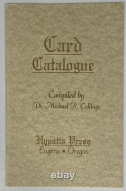 Orson Scott Card / Cardography SIGNED 1st Edition