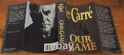 Our Game John le Carre SIGNED First Edition 1st/1st Hbk Dw 1995 Rare