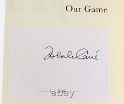 Our Game John le Carre SIGNED First Edition 1st/1st Hbk Dw 1995 Rare