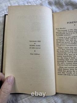 Out of the Mist Gloria Dare 1925 signed 1st edition