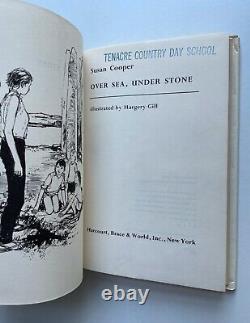 Over Sea Under Stone SIGNED SUSAN COOPER 1st Edition / 8th Print US Harcourt