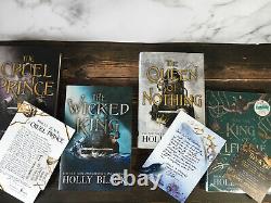 OwlCrate Holly Black Folk of the Air Set Cruel Prince Wicked King QoN HTKOELTHS