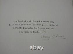 Oxford Illustrated by Camera and Pen SIGNED HENRY W. TAUNT 1911 1st Edition