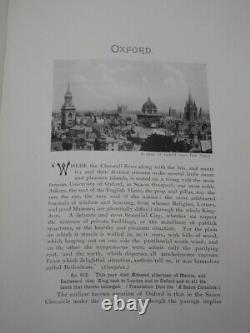 Oxford Illustrated by Camera and Pen SIGNED HENRY W. TAUNT 1911 1st Edition