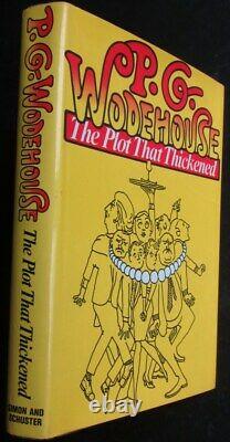 P. G. Wodehouse, The Plot That Thickened, SIGNED 1st Edition 1973