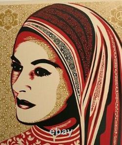 PEACE WOMAN Shepard Fairey Signed/Numbered Obey Giant 1st edition