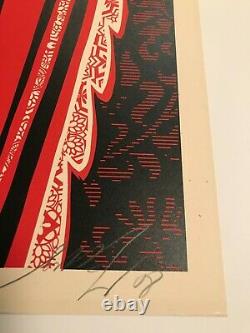 PEACE WOMAN Shepard Fairey Signed/Numbered Obey Giant 1st edition