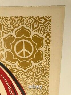 PEACE WOMAN Shepard Fairey Signed/Numbered Obey Giant 1st edition