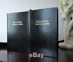 PICATRIX 1 & 2 Ouroboros Leather Grimoire Ltd 1st Ed Signed W Kiesel Occult RARE