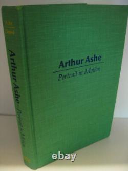 PORTRAIT IN MOTION Arthur Ashe Inscribed Signed 1st Edition 1975 Very Good/VG