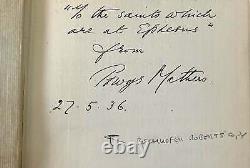 POWERS MATHERS E. / SUNG TO SHAHRYAR Poems from The Book Signed 1st Edition 1925