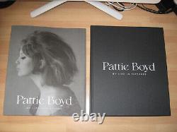 Pattie Boyd Signed 1st My Life In Pictures George Harrison & Eric Clapton photos