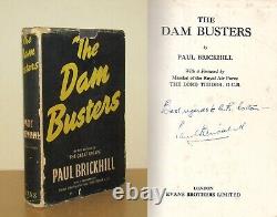 Paul Brickhill The Dam Busters Signed 1st/1st (1951 First Edition DJ)