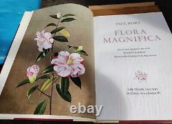 Paul Jones Flora Magnifica Huge book Signed Limited Edition Flowers Waterhouse
