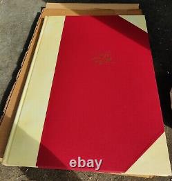 Paul Jones Flora Magnifica Huge book Signed Limited Edition Flowers Waterhouse