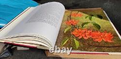 Paul Jones Flora Magnifica Huge book Signed Limited Edition Flowers Waterhouse