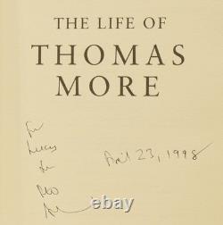 Peter ACKROYD, born 1949 / The Life of Thomas More Signed 1st Edition