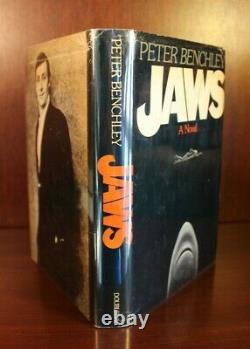 Peter Benchley Jaws SIGNED First Edition 1st Print 1974 Movie Steven Spielberg