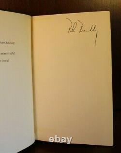 Peter Benchley Jaws SIGNED First Edition 1st Print 1974 Movie Steven Spielberg