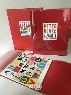 Peter Blake Signed Alphabets Print and Book limited edition of 100