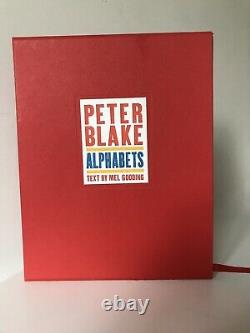 Peter Blake Signed Alphabets Print and Book limited edition of 100