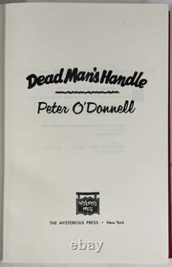 Peter O'Donnell / Dead Man's Handle Signed 1st Edition