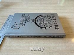 Peter S. Beagle The Last Unicorn The Lost Journey Hand Signed # 226/250 RARE