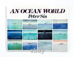 Peter Sis / AN OCEAN WORLD Signed 1st Edition 1992