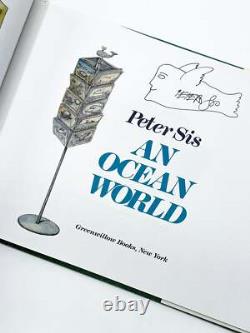 Peter Sis / AN OCEAN WORLD Signed 1st Edition 1992