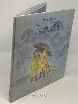 Peter Spier / RAIN SIGNED 1st Edition 1982