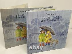 Peter Spier / RAIN SIGNED 1st Edition 1982