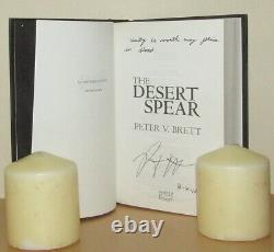 Peter V Brett The Desert Spear Signed 1st/1st (2010 First Edition DJ)