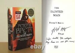 Peter V Brett The Painted Man Signed 1st/1st (2008 First Edition DJ)