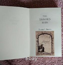 Peter V Brett The Painted Man Signed First Edition First Print Hardback
