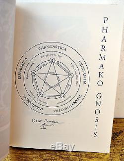 Pharmako Trilogy Dale Pendell Signed 1st Witchcraft Occult Herbal Magic Xoanon