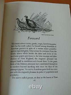 Pheasant Hunting John Hightower. Alfred A. Knopf, 1946 Signed 1st Edition