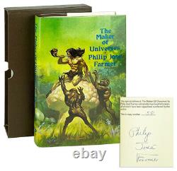 Philip Jose Farmer / Maker of Universes World of Tiers Vol 1 / Signed Ltd 1st Ed