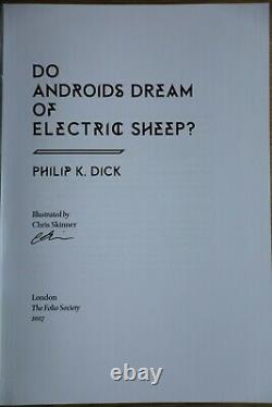Philip K Dick Do Androids Dream/Scanner Darkly Signed remarqued 1st Folio Edn